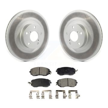 Front Coat Brake Rotor Semi-Metallic Pad Kit For Subaru Forester Impreza XV Crosstrek BRZ KGF-101899