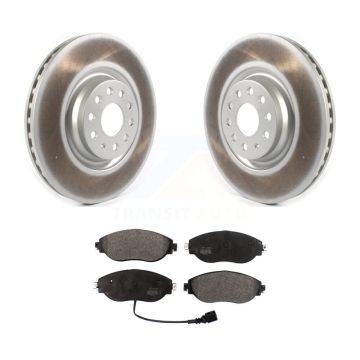 Front Coat Brake Rotor Semi-Metallic Pad Kit For Volkswagen Tiguan Jetta Audi Q3 GTI Golf KGF-101911