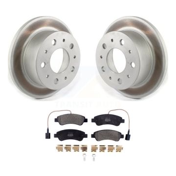Rear Coated Brake Rotors Semi-Metallic Pad Kit For 2014-2021 Ram ProMaster 2500 3500 1500 KGF-102054