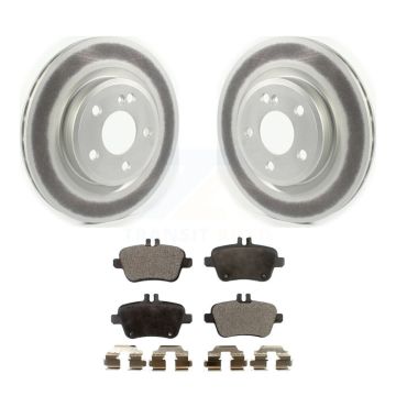 Rear Coat Brake Rotor Semi-Metallic Pad Kit For Mercedes-Benz GLA250 CLA250 INFINITI QX30 KGF-102079