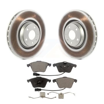 Front Coated Disc Brake Rotors And Semi-Metallic Pads Kit For Audi TT Quattro TTS KGF-102095