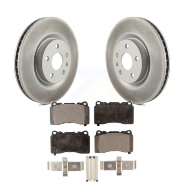 Front Coated Disc Brake Rotors And Semi-Metallic Pads Kit For Cadillac XTS Buick Regal KGF-102309
