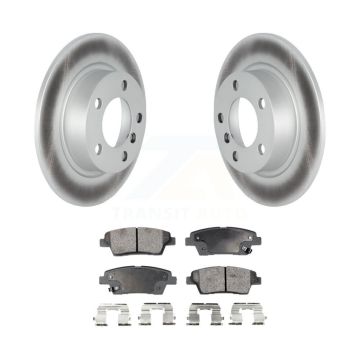 Rear Coated Disc Brake Rotor And Semi-Metallic Pad Kit For Mini Cooper Countryman Paceman KGF-102334