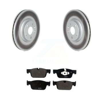 Front Coat Brake Rotor Semi-Metallic Pad Kit For Volvo XC60 S60 V90 Cross Country V60 S90 KGF-102437