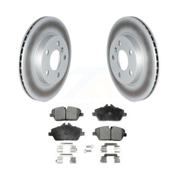 Front Coated Disc Brake Rotors And Semi-Metallic Pads Kit For BMW i3 i3s KGF-102451