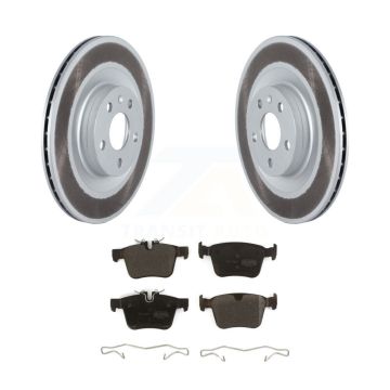 Rear Coat Brake Rotor Semi-Metallic Pad Kit For Volvo XC90 With 320mm Diameter KGF-102517