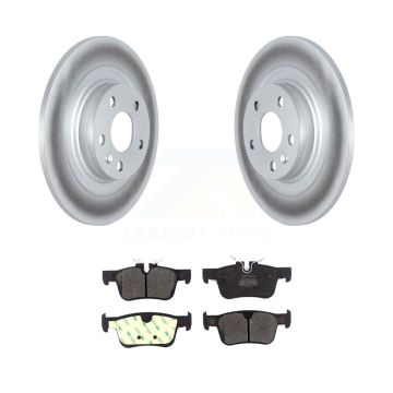 Rear Coat Brake Rotor Semi-Metallic Pad Kit For Volvo XC60 With 302mm Diameter KGF-102519