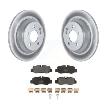 Rear Coated Disc Brake Rotors And Semi-Metallic Pads Kit For Mercedes-Benz Metris KGF-102540