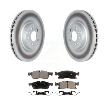 Front Coat Brake Rotors Semi-Metallic Pad Kit For Mercedes-Benz ML350 GLE400 GLE350 ML400 KGF-102556