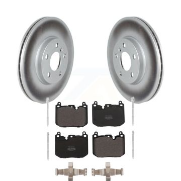 Front Coat Brake Rotor Semi-Metallic Pad Kit For Mini Cooper Clubman S With Sport Package KGF-102718
