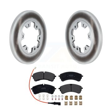 Rear Coat Brake Rotors Semi-Metallic Pad Kit For Ford Transit-250 Transit-150 Transit-350 KGF-102887