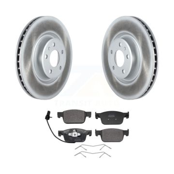 Front Coated Disc Brake Rotors And Semi-Metallic Pads Kit For Audi A4 Quattro KGF-102918