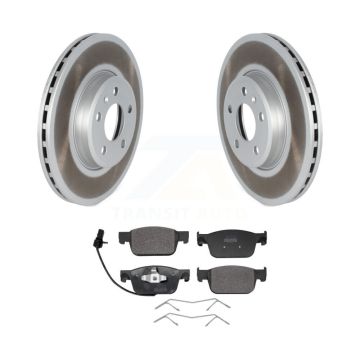 Front Coat Brake Rotors Semi-Metallic Pad Kit For Audi A4 With 314mm Diameter Rotor KGF-102919