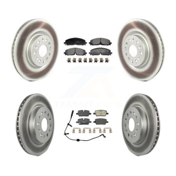 Front Rear Coat Brake Rotor Semi-Metallic Pad Kit For 2021 Cadillac XT5 Buick Enclave XT6 KGF-103194