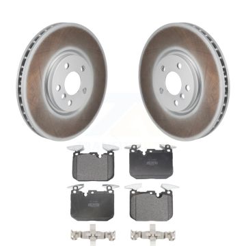 Front Coat Brake Rotors Semi-Metallic Pad Kit For 2020-2022 Mini Cooper John Works KGF-103226
