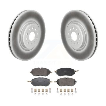 Front Coat Brake Rotor Semi-Metallic Pad Kit For Volkswagen ID.4 Audi Q4 e-tron Sportback KGF-103259