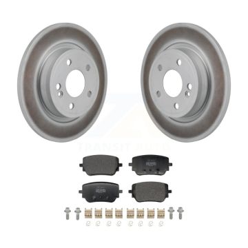 Rear Coat Disc Brake Rotor Semi-Metallic Pad Kit For Mercedes-Benz A220 With Sport Brakes KGF-103298