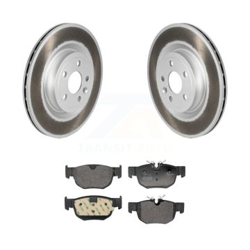 Rear Coated Disc Brake Rotors And Semi-Metallic Pads Kit For Jaguar F-Pace KGF-103309