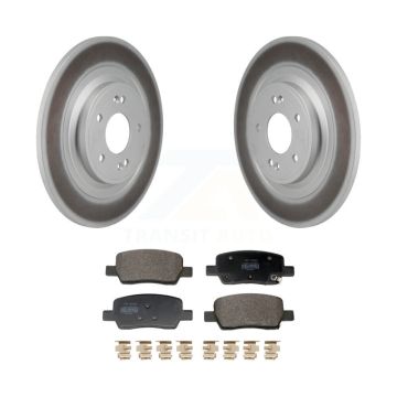 Rear Coat Brake Rotor Semi-Metallic Pad Kit For 2022-2023 Kia Carnival Hyundai Santa Cruz KGF-103323