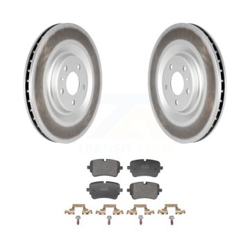 Rear Coat Brake Rotor Semi-Metallic Pad Kit For Audi Q7 Q8 e-tron Quattro SQ8 Sportback S KGF-103324