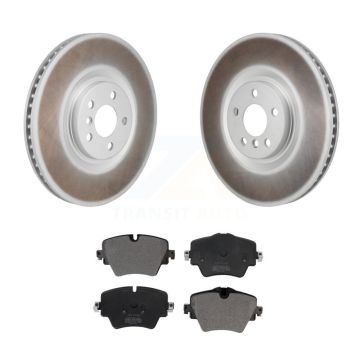 Front Coated Disc Brake Rotors And Semi-Metallic Pads Kit For BMW 228i Gran Coupe KGF-103367
