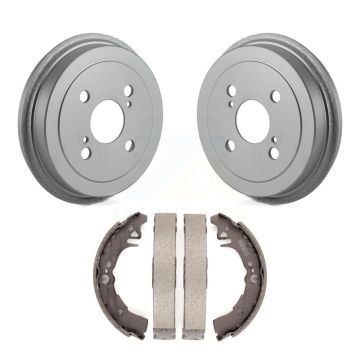 Rear Coated Brake Drum Shoes Kit For 2000-2005 Toyota Echo KGN-100026