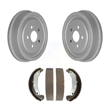 Rear Coated Brake Drum Shoes Kit For 2003-2005 Pontiac Sunfire Chevrolet Cavalier KGN-100034