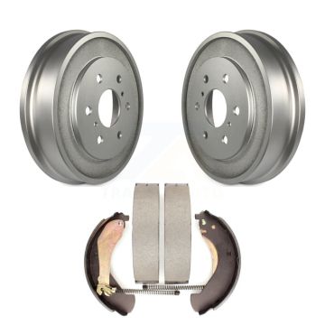 Rear Coated Brake Drum Shoes Kit For Chevrolet GMC Silverado 1500 Sierra Classic KGN-100038