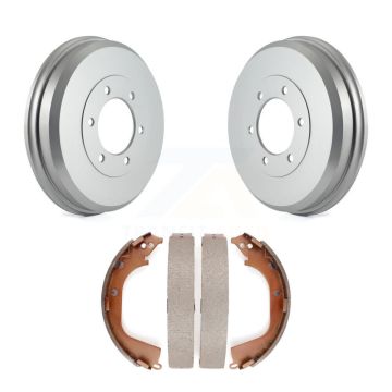 Rear Coated Brake Drum Shoes Kit For 2009-2012 Chevrolet Colorado GMC Canyon KGN-100040