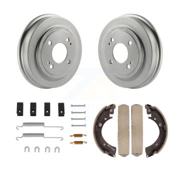 Rear Coated Brake Drum Shoes Spring Kit For Honda Civic Acura EL KGN-100057
