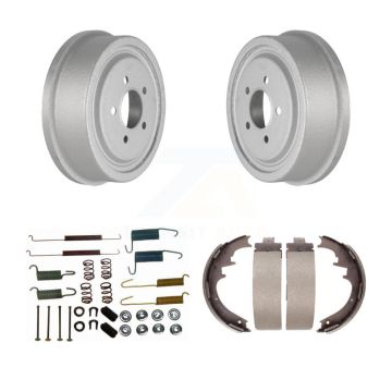 Rear Coated Brake Drum Shoes Spring Kit For Ford Ranger Mazda B4000 B3000 B2300 B2500 KGN-100058