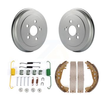 Rear Coated Brake Drum Shoes Spring Kit For 2000-2005 Toyota Celica KGN-100068