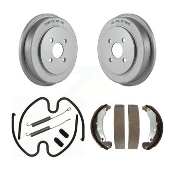 Rear Coated Brake Drum Shoe Spring Kit For Chevrolet Cobalt Pontiac Saturn Ion G5 Pursuit KGN-100073