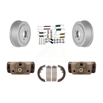 Rear Coated Brake Drum Shoe Spring & Cylinder Kit For Ford Ranger Mazda B4000 B3000 B2300 KGN-100091