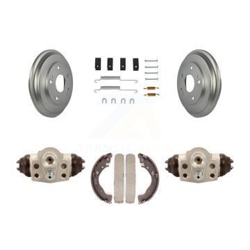 Rear Coated Brake Drum Shoes Spring And Cylinders Kit For Honda Civic KGN-100113