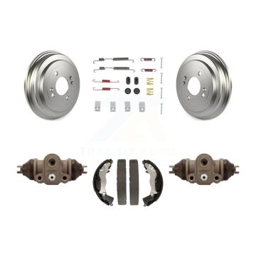 Rear Coated Brake Drum Shoes Spring And Cylinders Kit For Hyundai Accent Kia Rio Rio5 KGN-100114