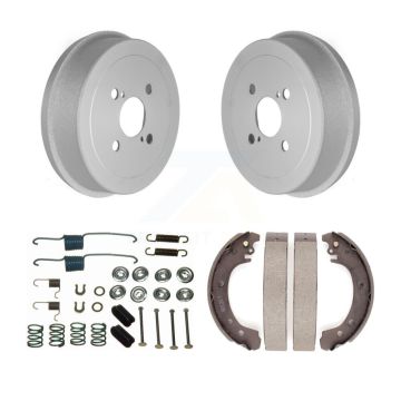 Rear Coated Brake Drum Shoes Spring Kit For 2002 Toyota Corolla From 04 02 KGN-100135