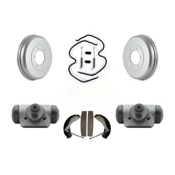 Rear Coated Brake Drum Shoe Spring & Cylinder Kit For Chevrolet Colorado GMC Canyon Isuzu KGN-100184