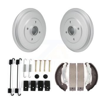 Rear Coated Brake Drum Shoes Spring Kit For Nissan Micra Versa Note KGN-100192
