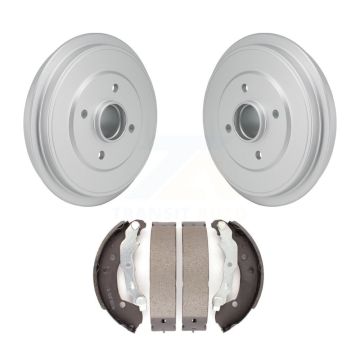Rear Coated Brake Drum Shoes Kit For Nissan Micra Versa Note KGN-100198