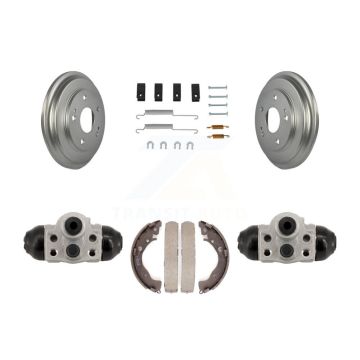 Rear Coated Brake Drum Shoes Spring And Cylinders Kit For Honda Civic KGN-100203
