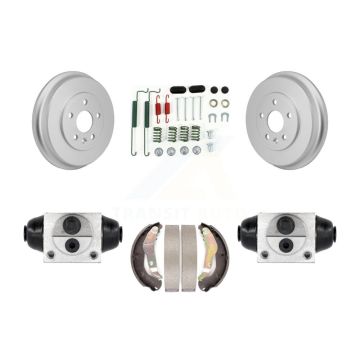 Rear Coated Brake Drum Shoes Spring And Cylinders Kit For 2012-2017 Chevrolet Sonic KGN-100207