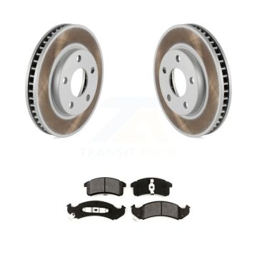 Front Coat Brake Rotors Semi-Metallic Pad Kit For Chevrolet Camaro Pontiac Firebird Buick KGS-100006