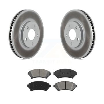 Front Coat Brake Rotors Semi-Metallic Pad Kit For Chevrolet Impala Buick LeSabre Cadillac KGS-100008