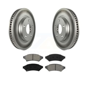 Front Coat Brake Rotor Semi-Metallic Pad Kit For Buick Pontiac LaCrosse Grand Prix Allure KGS-100029