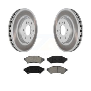Front Coat Brake Rotor Semi-Metallic Pad Kit For Pontiac Montana Chevrolet Uplander Buick KGS-100041