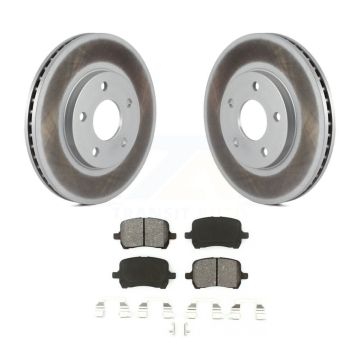 Front Coated Disc Brake Rotors And Semi-Metallic Pads Kit For Chevrolet HHR KGS-100042