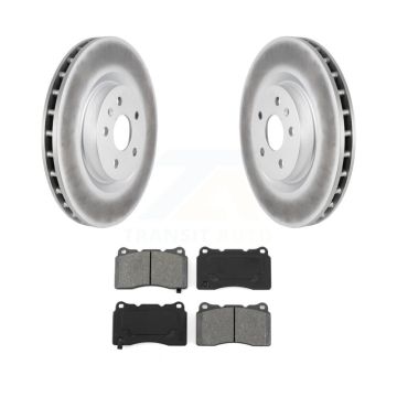 Front Coated Disc Brake Rotors And Semi-Metallic Pads Kit For Pontiac G8 Buick Regal KGS-100054