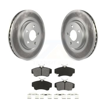 Front Coated Disc Brake Rotors And Semi-Metallic Pads Kit For Chrysler PT Cruiser KGS-100139