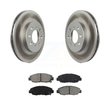 Front Coated Disc Brake Rotors And Semi-Metallic Pad Kit For Honda Civic Acura EL Insight KGS-100177